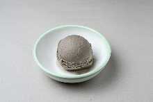 Black sesame ice cream