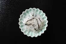 Japanese pufferfishskin sashimi