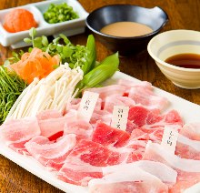 Pork shabu-shabu