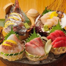 Daily assorted sashimi, 5 kinds