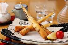 Shrimp and Cream Cheese Yuba Spring Rolls