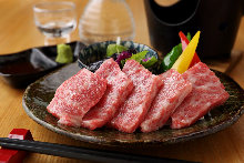 Wagyu beef teppanyaki