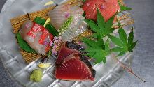 Assorted sashimi, 6 kinds