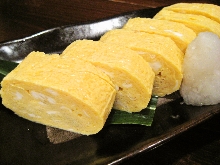 Japanese-style rolled omelet