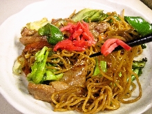 Yakisoba noodles