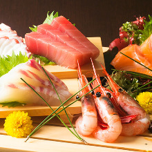 Assorted sashimi, 5 kinds