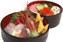 Chirashi sushi