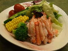 Crab salad