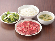 Yakiniku set meal