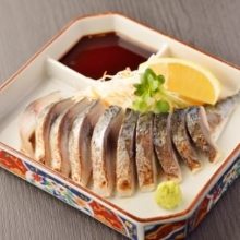 Seared marinated mackerel