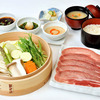 [Sendai] Beef Tongue Shabu & Vegetables on Basket Steamer