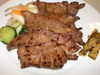 Grilled beef tongue