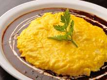 Rice omelet