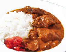 Beef tongue curry