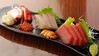 Assorted sashimi