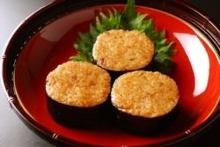 Grilled rice ball