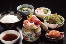 Pot-pickled mixed lunch