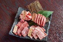 Assorted yakiniku (Red meat)