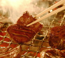 Grilled beef tongue