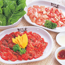 Assorted yakiniku, 4 kinds