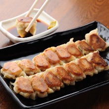 Bite-size gyoza