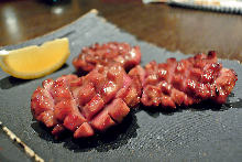 Grilled beef tongue