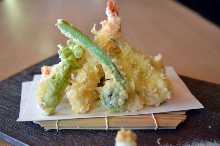 Assorted tempura