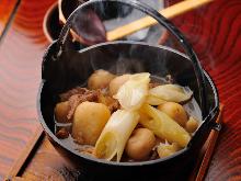 Simmered taro