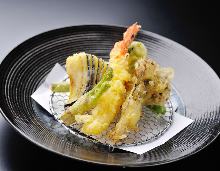 Assorted tempura