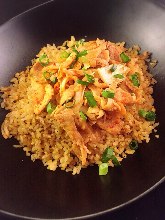 Fried rice with kimchi