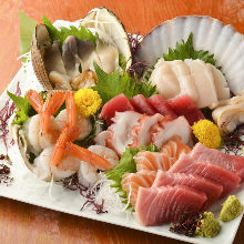 Assorted sashimi of the day