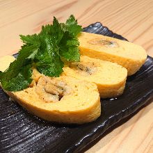 Japanese-style rolled omelet of the day