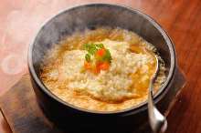 Cheese risotto