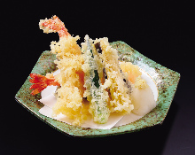 Assorted tempura