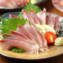 Amberjack sashimi