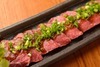Seared Sendai Black Japanese Beef Sashimi Seared Sendai Black Japanese Beef Sashimi