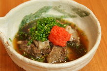 Simmered beef tendon