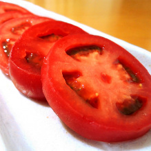 Sliced tomatoes