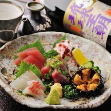 Assorted sashimi, 3 kinds