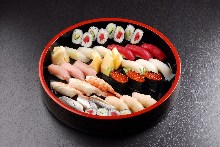 Assorted nigiri sushi