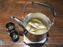 Steamed in an earthenware teapot