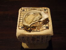 Unsalted grilled oyster