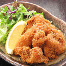 Fried chicken skin