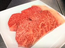 Beef loin steak