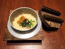 Kamameshi (pot rice)