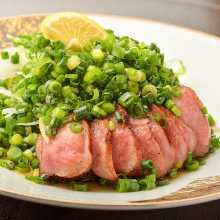 Gyutan Tataki (Lightly Seared Beef Tongue) Dinner Time Only