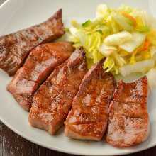 Gyutan Yaki Set Meal (4 slices) Rice & Oxtail Soup Gyutan Yaki Set Meal (4 slices) Rice & Oxtail Soup