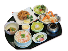 Lunch menu
