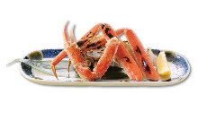 Grilled crab