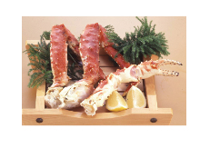 Boiled crab